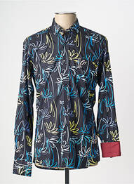 Chemise manches longues poches bleu EMYLE homme