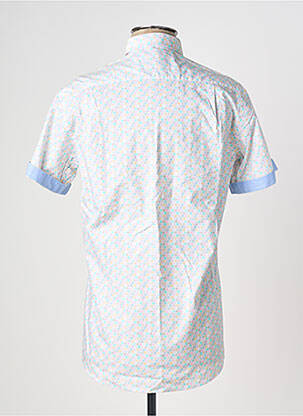 Chemise manches courtes poches bleu EMYLE homme