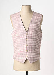 Gilet sans manche poches rouge CLUB OF GENTS homme