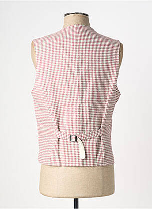 Gilet sans manche poches rouge CLUB OF GENTS homme