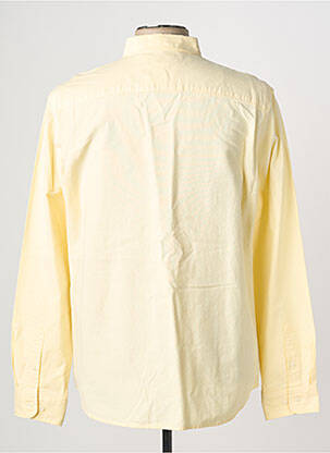 Chemise manches longues coupe cintrée jaune SELECTED homme