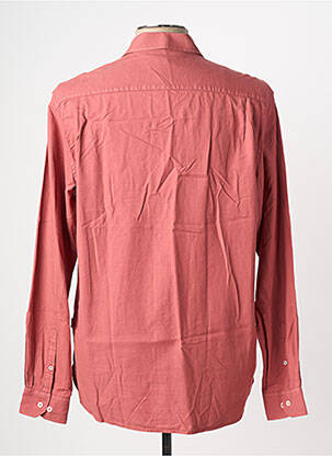 Chemise manches longues coupe cintrée rose GENDIVE homme