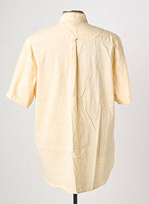 Chemise manches courtes poches jaune BANDE ORIGINALE homme