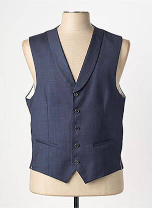 Gilet sans manche poches bleu CLUB OF GENTS homme