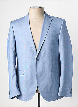 Blazer tissage chiné bleu CLUB OF GENTS homme
