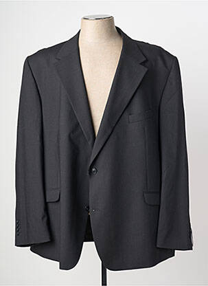 Blazer tissage chiné gris LUIGI MORINI homme