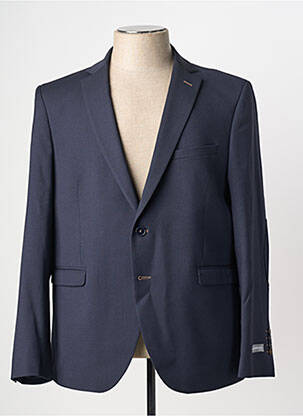 Blazer coupe cintrée bleu DI LORENZO homme