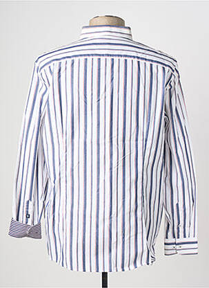 Chemise manches longues coupe cintrée bleu CAMBRIDGE homme