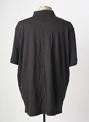 Polo stretch manches courtes noir REDMOND homme