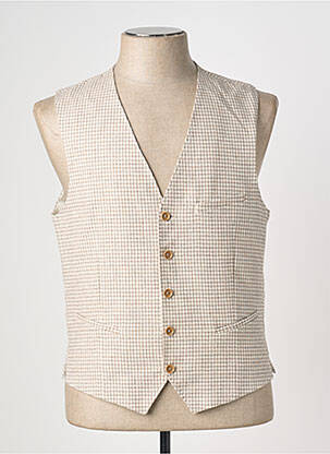 Gilet sans manche poches beige #355518 homme