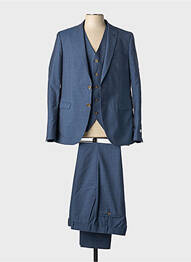Costume de ville manches longues bleu DI LORENZO homme