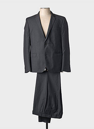 Costume de ville finition intérieure doublure satiné noir DANIEL HECHTER homme