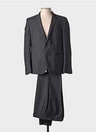 Costume de ville manches longues noir DANIEL HECHTER homme