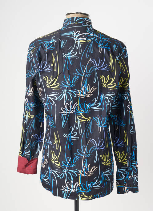 Chemise manches longues coupe cintrée bleu EMYLE homme