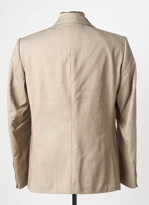 Blazer tissage chiné beige CLUB OF GENTS homme