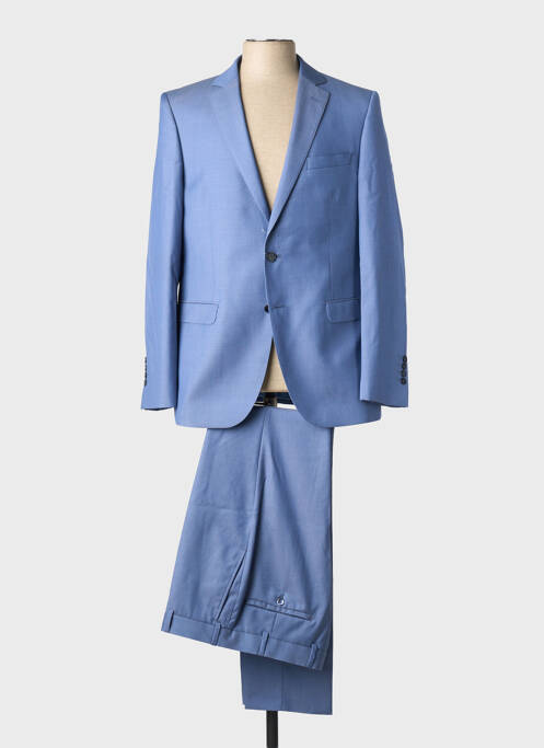 Costume de ville manches longues bleu DI LORENZO homme