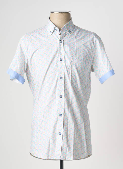 Chemise manches courtes bleu EMYLE homme