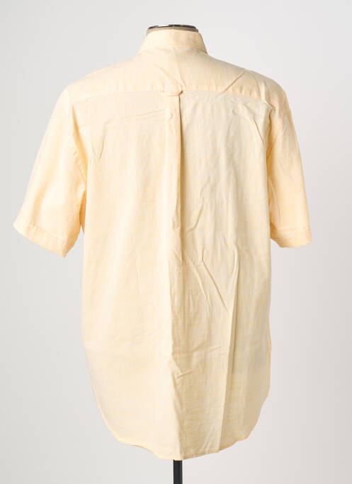 Chemise manches courtes jaune BANDE ORIGINALE homme