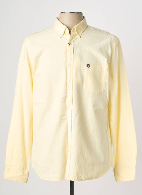 Chemise manches longues jaune SELECTED homme