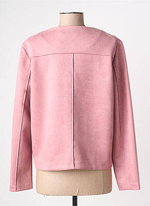 Veste chic poches rose SIGNATURE femme