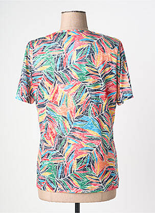 T-shirt stretch manches courtes vert GRIFFON femme