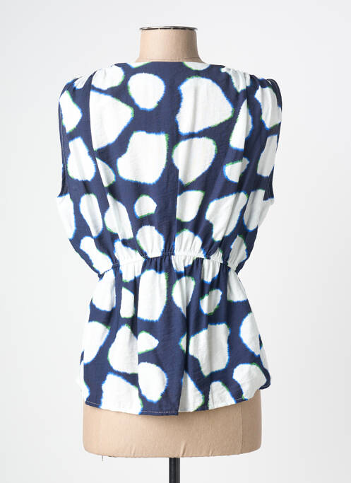 Top bleu SCORZZO femme