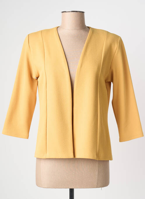 Veste chic jaune GEVANA femme