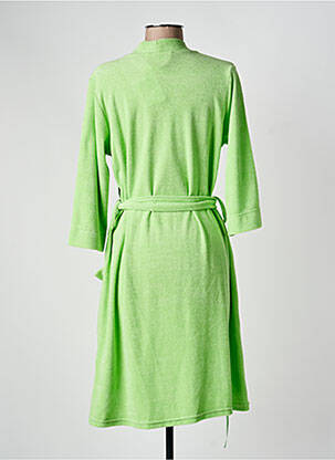 Peignoir stretch vert RINGELLA femme