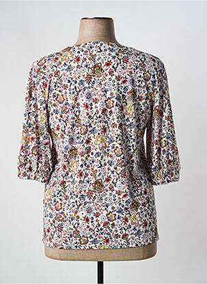 T-shirt manches 3/4 manches 3/4 blanc GEVANA femme