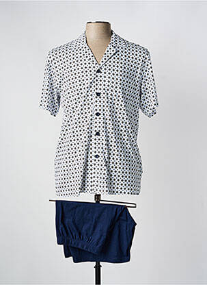 Pyjama bas short bleu RINGELLA homme