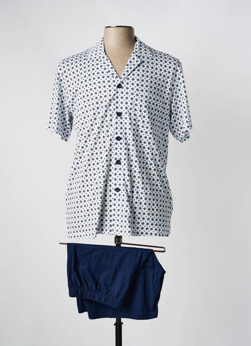 Pyjama bas short bleu RINGELLA homme
