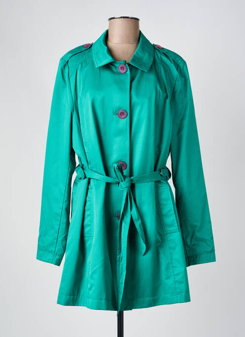 Trench vert REVER MILE femme
