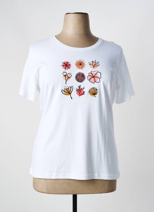 T-shirt blanc GEVANA femme