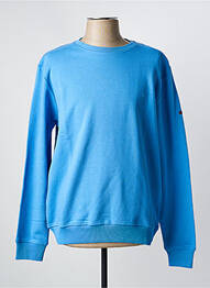 Sweat-shirt stretch manches longues bleu REDEMOND homme