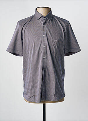 Chemise manches courtes poches gris JUPITER homme