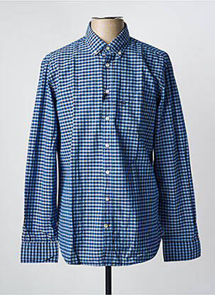 Chemise manches longues coupe cintrée bleu CAMEL ACTIVE homme