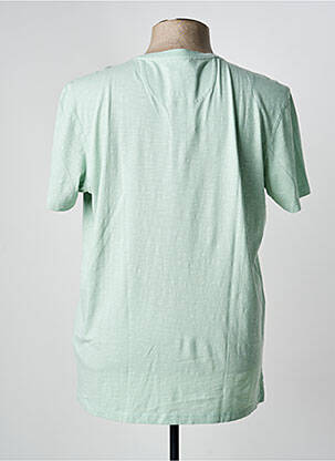 T-shirt col tunisien manches courtes vert CAMEL ACTIVE homme