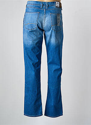 Jeans coupe droite stretch taille normale bleu HATTRIC homme