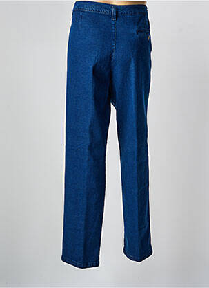 Jeans coupe droite stretch taille normale bleu PIERRE D'ARLANC homme