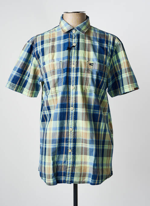 Chemise manches courtes poches bleu CAMEL ACTIVE homme