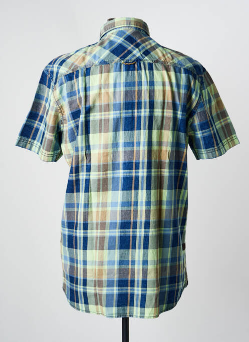 Chemise manches courtes poches bleu CAMEL ACTIVE homme