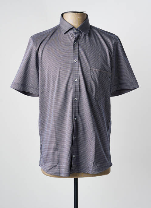 Chemise manches courtes gris JUPITER homme