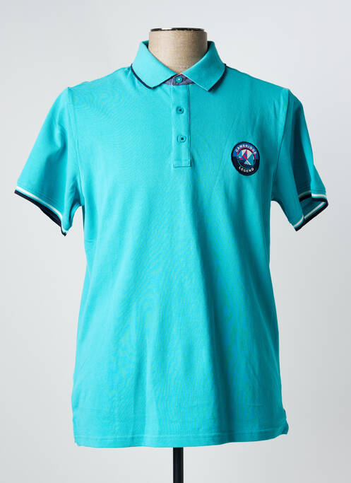 Polo bleu CAMBRIDGE homme