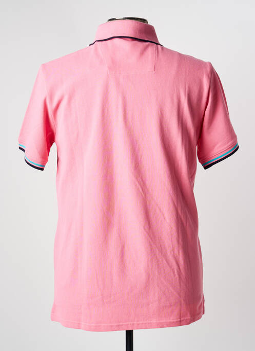 Polo rose CAMBRIDGE homme