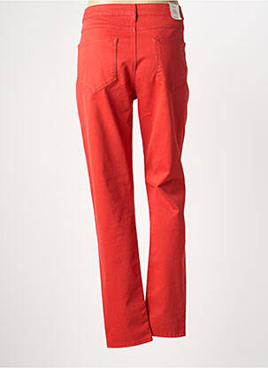 Jeans coupe slim stretch taille normale orange KANOPE femme
