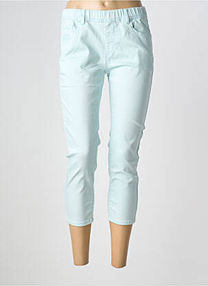 Jegging tissage denim taille normale bleu QUATRE VINGT JOURS femme