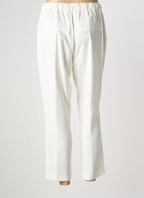 Pantalon 7/8 taille élastique taille normale beige JULIE GUERLANDE femme