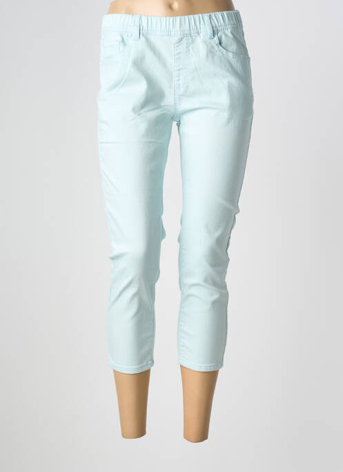 Jegging tissage denim taille normale bleu QUATRE VINGT JOURS femme