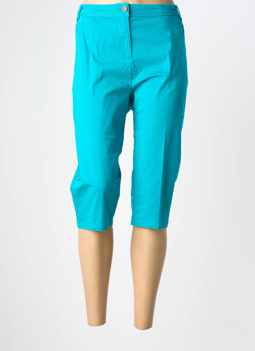 Corsaire stretch taille normale bleu AGATHE & LOUISE femme