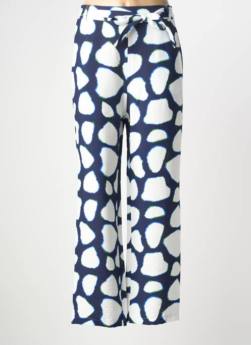 Pantalon droit bleu SCORZZO femme